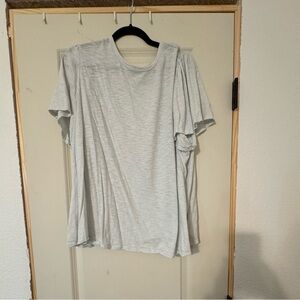 Old Navy ruffle sleeve shirt